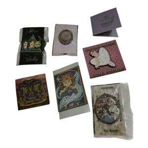 Harry Potter Wizarding Trunk Exclusive Pin Collection Bundle of 7 Pins